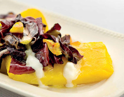 POLENTA CON RADICCHIO