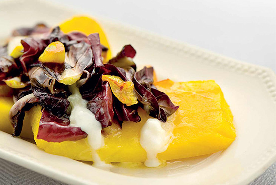 POLENTA CON RADICCHIO